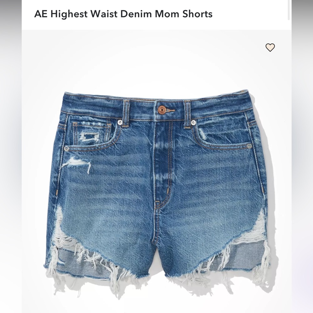 AEO Highest Rise Mom Shorts